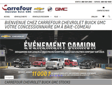 Tablet Screenshot of carrefourgm.com